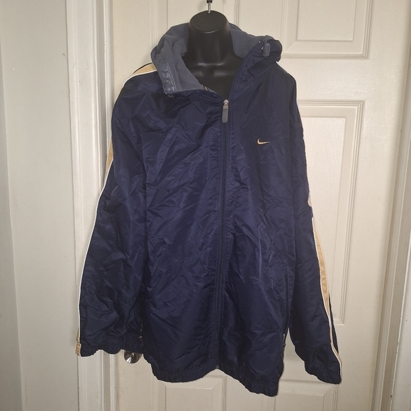 Nike jacket fleece lined inside  jacket size XL - Picture 1 of 6